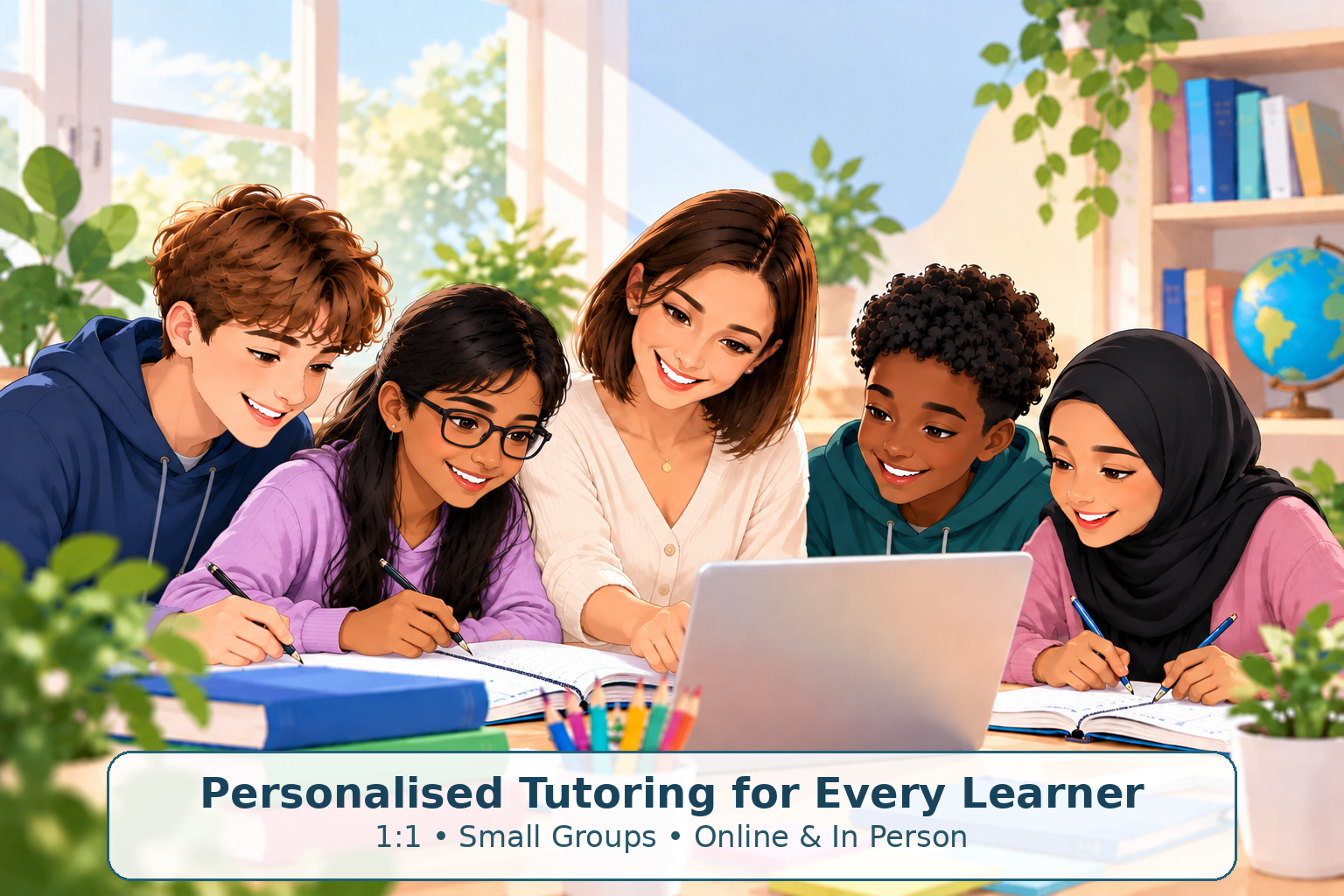 BIK Tutoring - personalised tutoring for every learner, with one-to-one, small-group, online and in-person tutoring